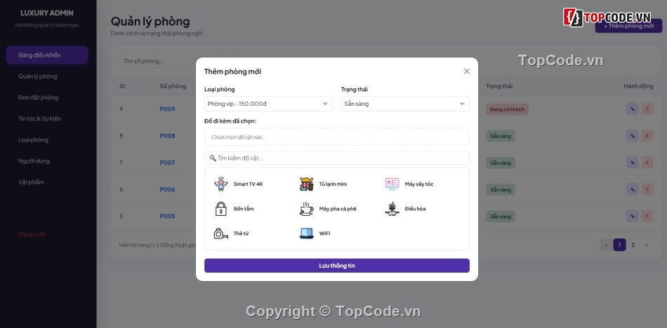 đặt phòng khách sạn,quản lý đặt phòng khách sạn,quản lý phòng khách sạn